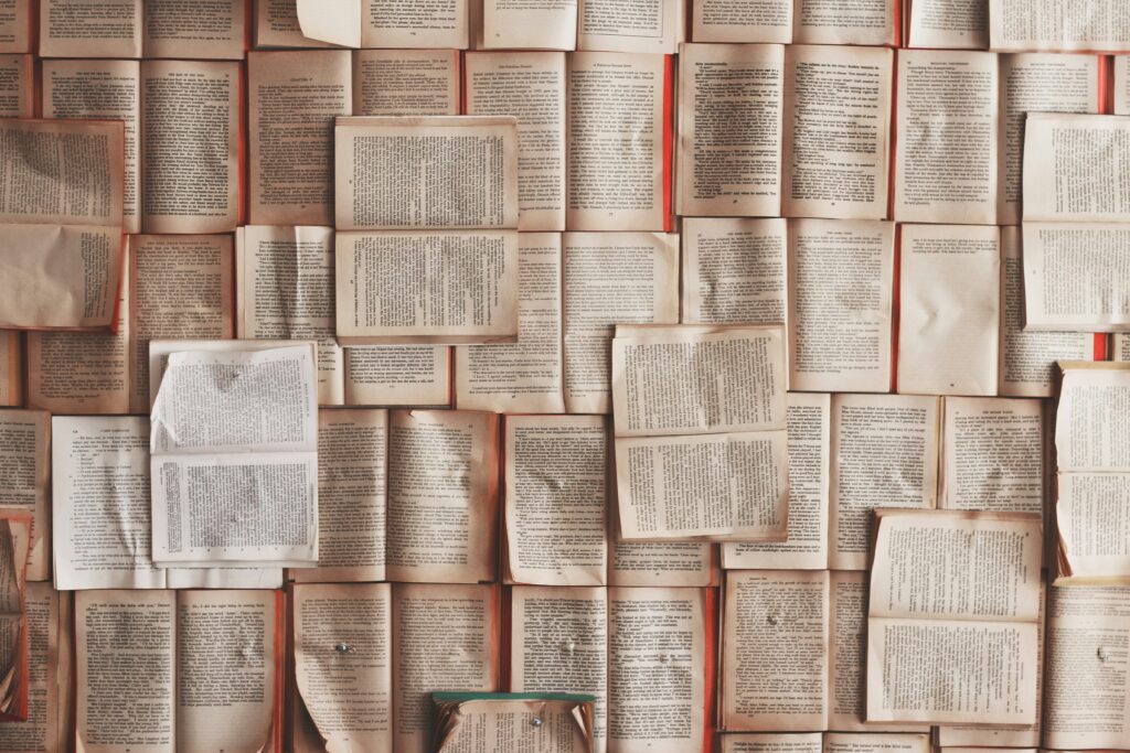 pages de papier